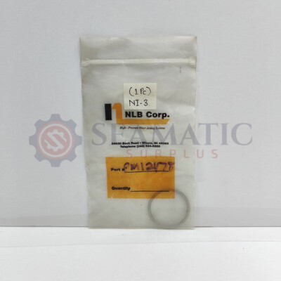 #ad NLB CORP PM12478 RING RETAINING OD 1.500 FOR HIGH PRESSURE JETTING SYSTEM NI#3 $100.00
