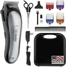 Wahl Lithium Ion Pro Series Cordless Animal Clippers   Rechargeable, Quiet, Low