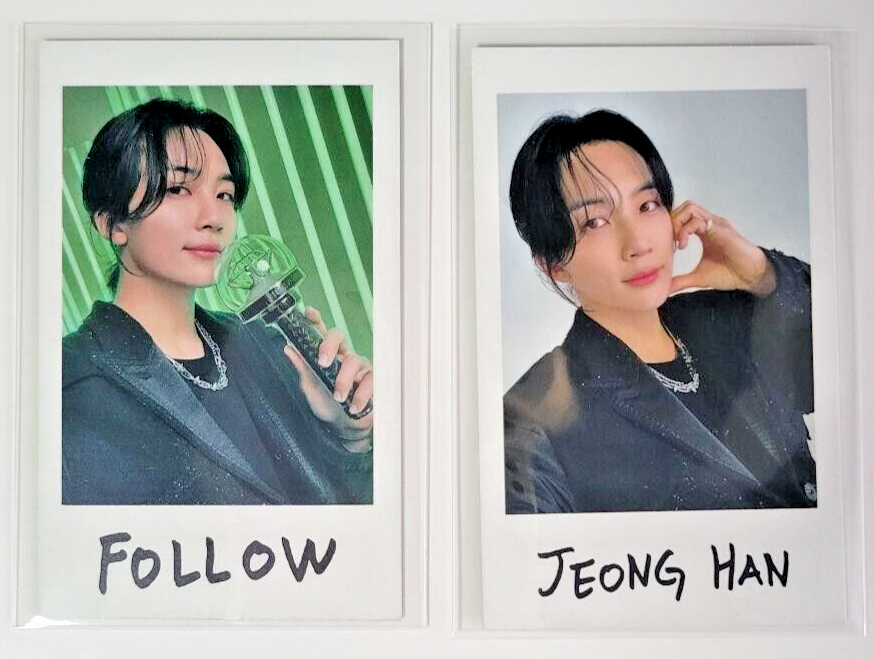 SEVENTEEN Jeonghan FOLLOW TO JAPAN Instant photo sticker card