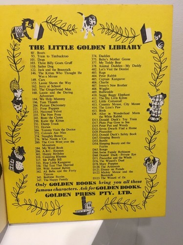 1972 The Gingerbread Man by Nancy Notle Little Golden Book LGB #165 HC Free post - Picture 7 of 10