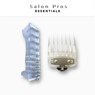 10 Premium Clipper Guards + Holder Fits Wahl, Babyliss, JRL and Gamma+ clippers