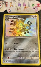 Magneton SV28/SV94 NM Holo Rare Sun Moon Hidden Fates Shiny Vault Pokemon Card!