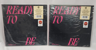 NEW Lot of 2 TWICE Ready To Be Limited Edition Mystery Color Record Vinyl SEALED