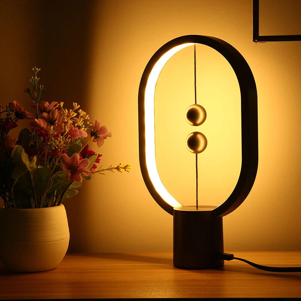 Heng Balance Lamp LED Night Light Desktop Light Ellipse Magnetic