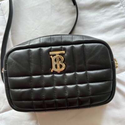 Burberry ミニ LOLA CAMERA BAG Burberry Lola Mini Leather Camera Bag Women's Black | eBay