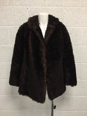 llama fur coat