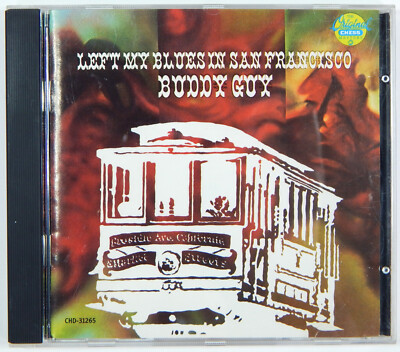 BUDDY GUY CD LEFT MY BLUES IN SAN FRANCISCO 1987 CHD-31265 CHICAGO BLUES