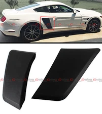 For 2015-2023 Ford Mustang GT Style Rear Fender Panel Side Body Flare Scoops