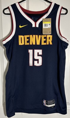 NWT Nike Denver Nuggets Nikola Jokic Icon Edition Swingman Jersey DN2003-419 S