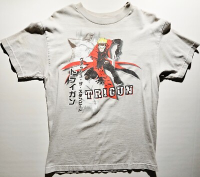 Vintage 2003 Trigun T Shirt Size Medium RARE HTF Anime ODM Vash