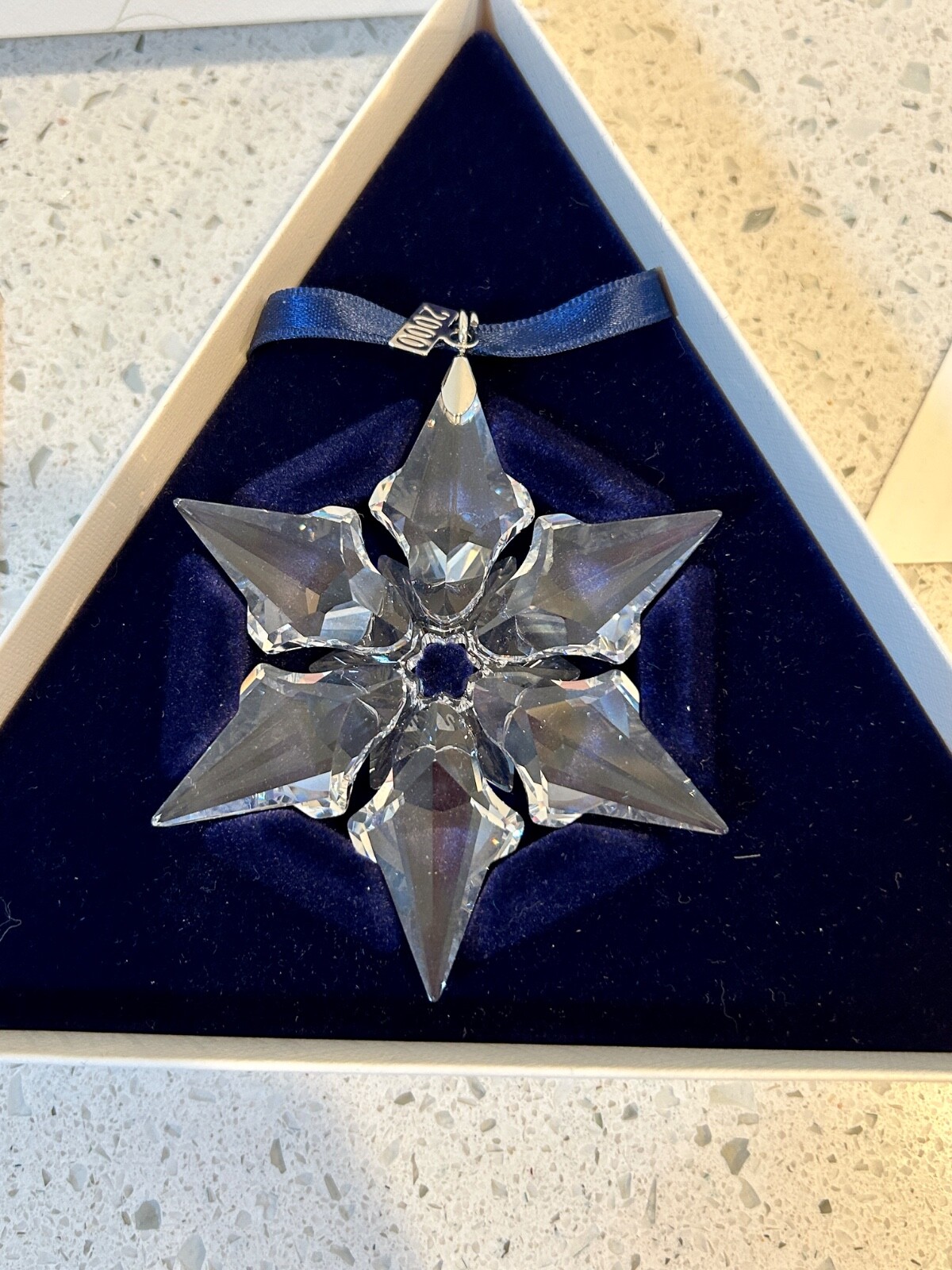 SWAROVSKI CHRISTMAS ORNAMENTS 2000