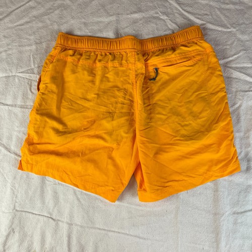 The North Face Shorts Herren groß L gelb Logo gefütterte Hosen Kordelzug Outdoor - Bild 8 von 12