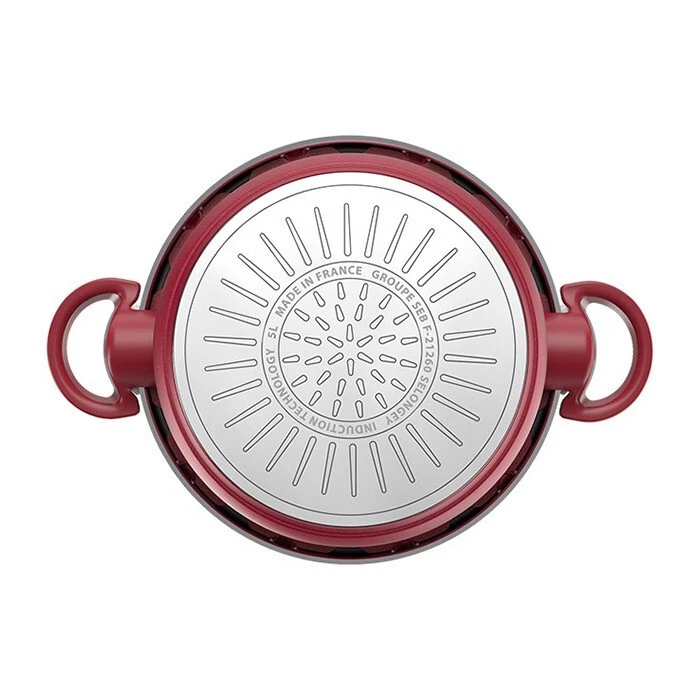 Olla a Presión T-fal 5.2L IH Compatible Roja P4705132 Foto 2 de 2