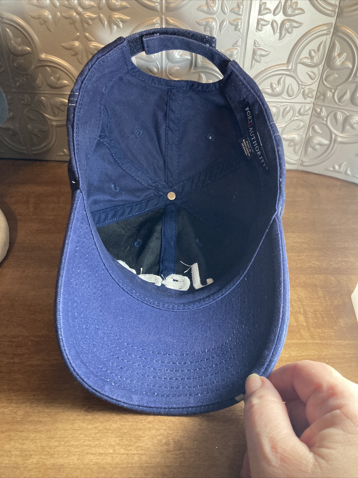 Jeep Hook & Loop Adjustable Hat Cap Prestained;) … - image 7