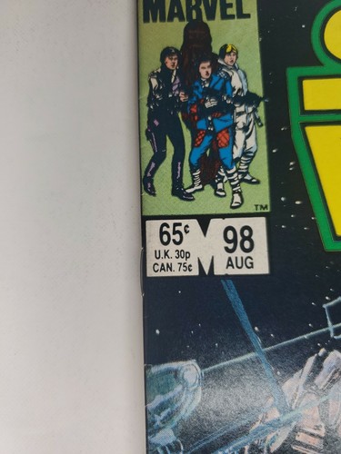 STAR WARS #98 1st Admiral Mordur & Guildmaster Orrk App. 1985 Marvel 7.0 - Picture 8 of 9