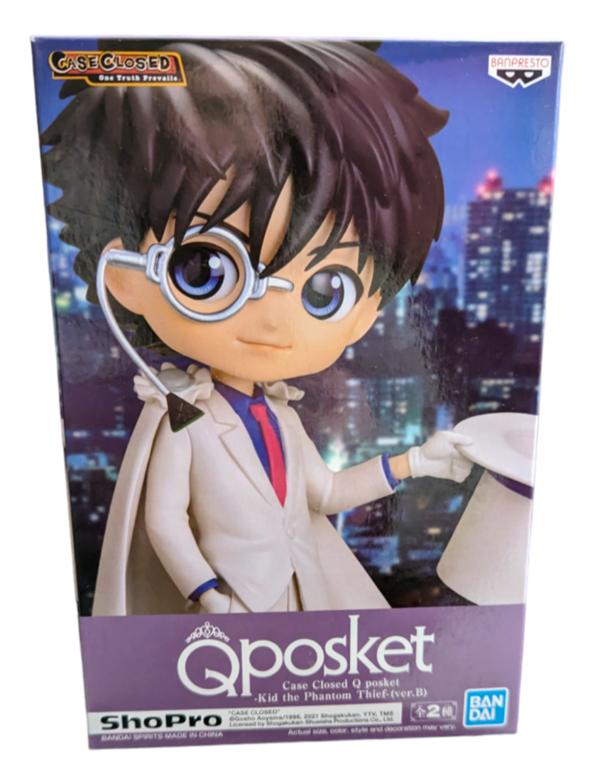 Banpresto Q Posket Kid The Phantom Thief Case Closed Detective Conan 14cm