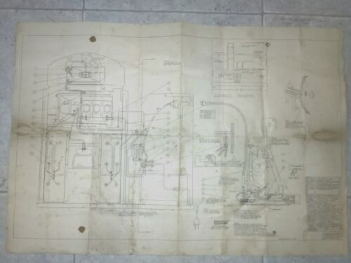 Jennings Spielautomat Gewinnspiel Chief Verkabelung Schema Original - Bild 2 von 2
