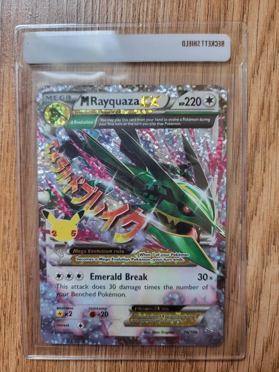  Pokemon - Mega-Rayquaza-EX (76/108) - XY Roaring Skies