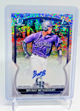 2023 Bowman Chrome BRYANT BETANCOURT 1st RC Speckle Refractor AUTO 197/299