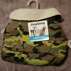 Simply Dog Camo Fashion Apparel , Very Nice, Size Large- BRAND NEW! — photo 1