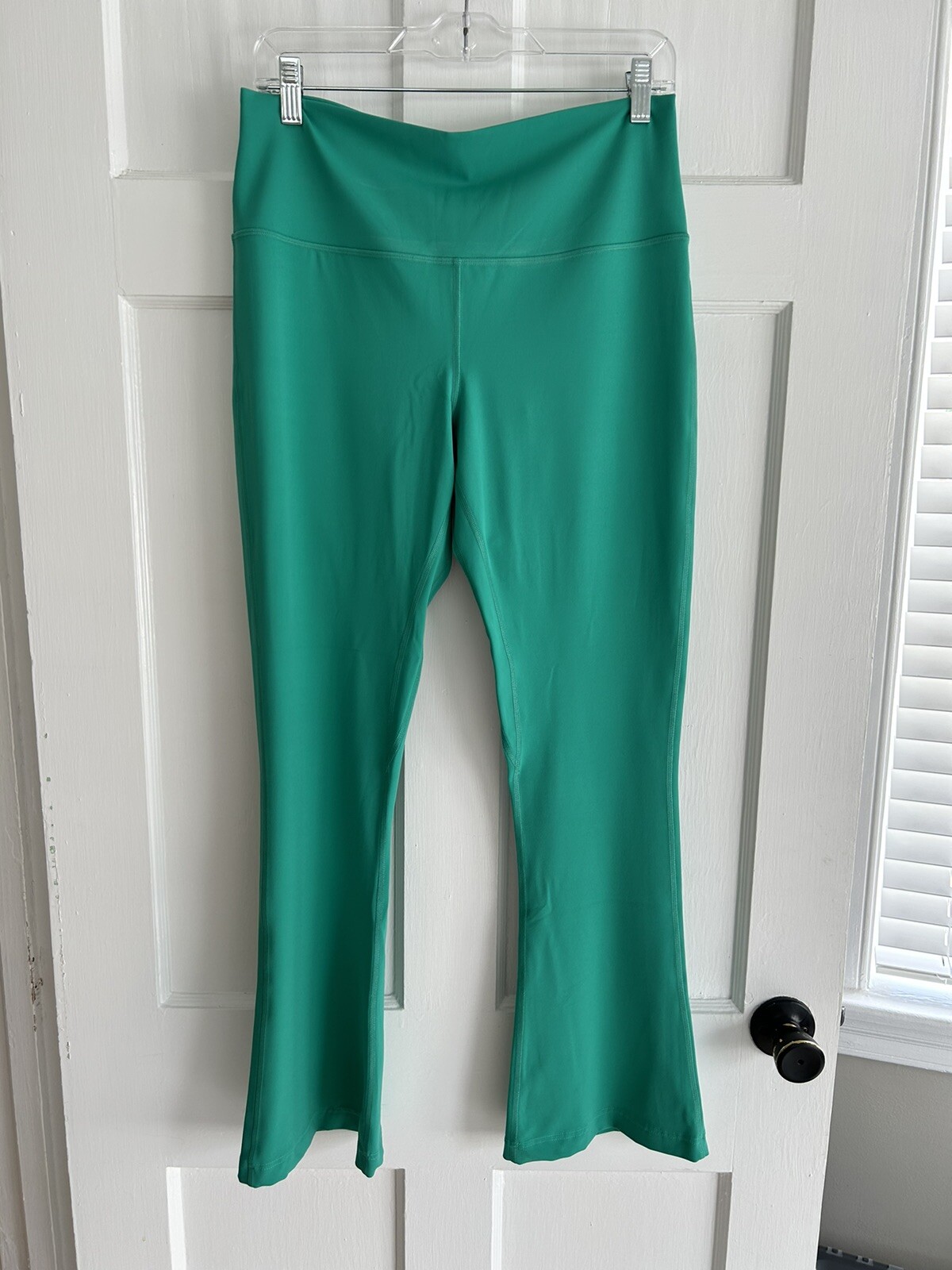 Lululemon Align High-Rise Mini Flared Pant Sz 12 in Maldives Green - NWOT