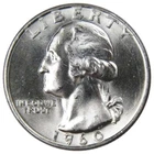 1960-D Washington Silver Quarter 25c BU Brilliant Uncirculated + Strong Detail 1