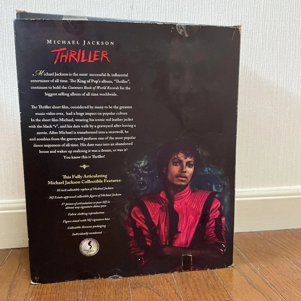 Muñeca de colección de figuras de suspenso de Michael Jackson #2 versión fotovoltaica Hot Toys usada Foto 3 de 4