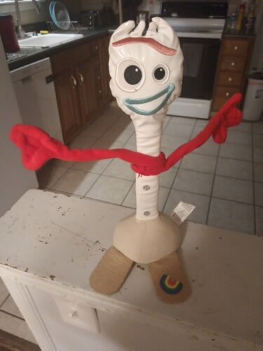 Disney Pixar Toy Story 4 - 12" Forky Plush - Bonnie Fork Toy Stuffed Animal - Picture 1 of 4