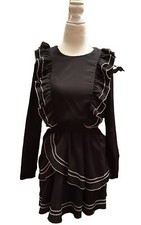 City Girl By Nic Nic Cotton Tailored Raffles Dress 14Y