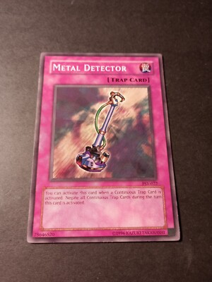 Yu-Gi-Oh! Metal Detector Common Trap Card PSV-022 LP