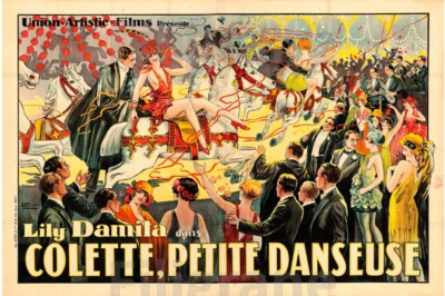 COLETTE KLEINE TÄNZERIN Rybc - POSTER HQ 50x70cm eines VINTAGE POSTERS