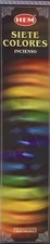 7 Colors Hem Stick Incense