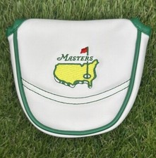 Masters Mallet Putter Cover White Augusta National Golf Headcover FREE SHIPPING