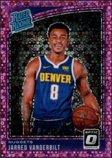 2018-19 Panini Donruss Optic Jarred Vanderbilt Fast Break Pink #/20 #151 *READ*