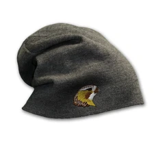 Slouchy Beanie for Men Animal Wildlife Bird Red Tailed Hawk Women Skull Cap