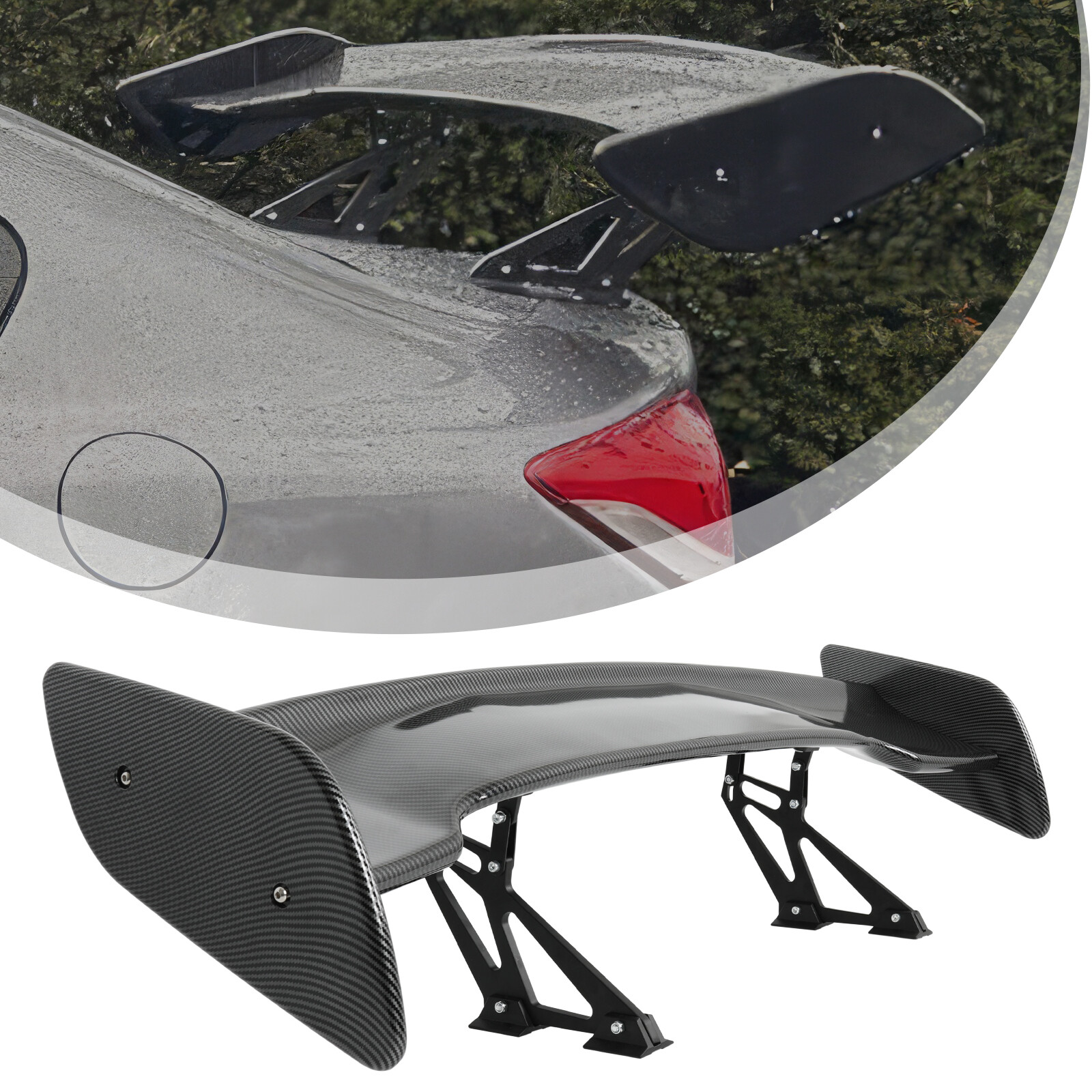 Carbon Fiber GT Style Racing 57'' Rear Trunk Spoiler Wing For Ferrari 360 Modena