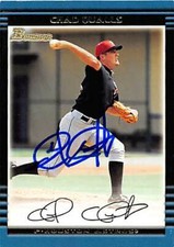 Chad Qualls autographed baseball card (Houston Astros) 2002 Bowman #131