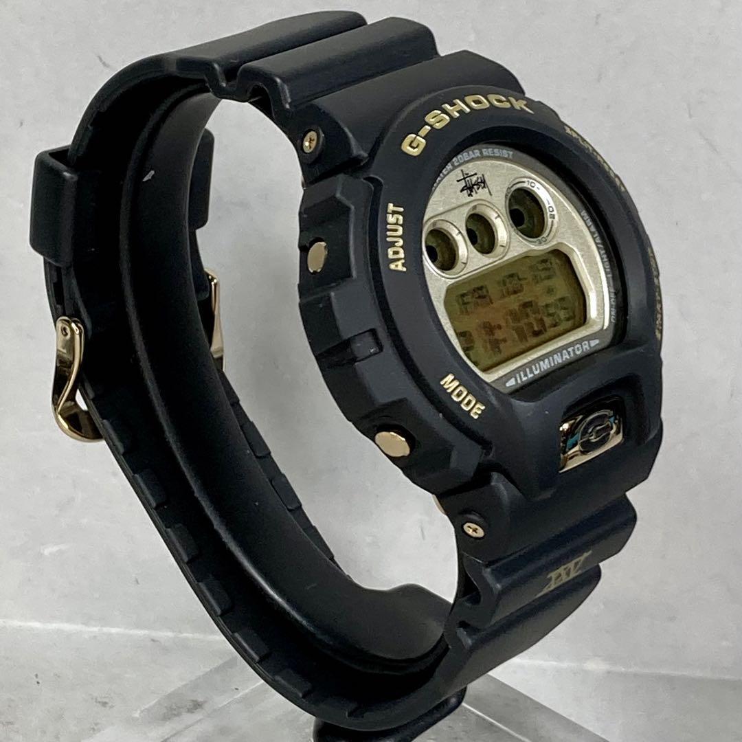 【美品】CASIO G-SHOCK×STUSSY ステューシー G-SHOCK × STUSSY limited Watch DW-6900 25th anniversary