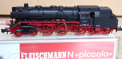 Fleischmann 7052 N Locomotive BR 62 002 DB Era 3 Light, Very Good Condition, OVP