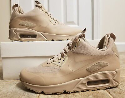 Nike Air Max 90 Patch Sand/Sable Men&#039;s 6 704570-200 Pre Owned |
