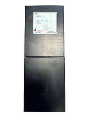  JUSTIN GP100 LOW VOLTAGE POWER TRANSFORMER 120V to 24V, 100VA 