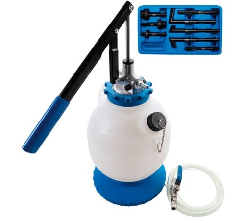 Bgs GetriebeöL-BefüLlgeräT Mit Handpumpe | Mit 8 Adaptern | 7 L-image