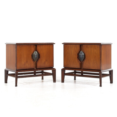 Helen Hobey Baker Mid Century Walnut Highboy Dresser-Free Shipping