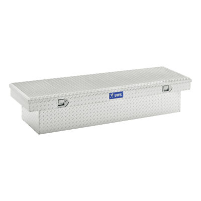 UWS 69in Crossover Truck Tool Box Storage Bright Aluminum - EC10411 Storage