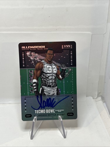 Bo Jackson Battle Arena Tecmo Bowl Allenwrench Marcus Allen Auto Steel MAA7 BFoi