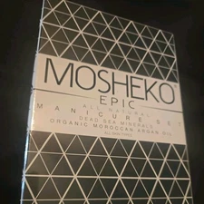 Mosheko Epic All Natural Manicure Set for All Skin Types NEW UNOPENED SEALED.