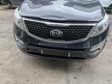 KIA SPORTAGE SL MK3 2012 FRONT BUMPER WITH FOG LIGHTS IN BLACK 1K *REPAIR