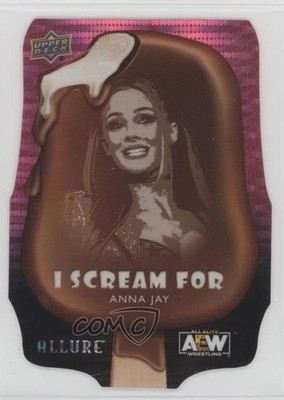 2022 Upper Deck Allure AEW I Scream For Pink 55/100 Anna Jay #ISF-7 6m7
