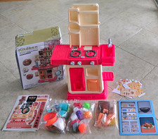 Large Lot Pretend Play Food Fruit For Kids Kitchen Stove Sink Mixed Set Toys
