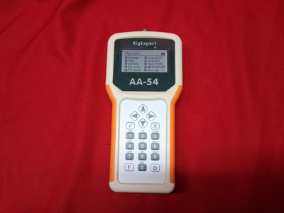 RIGEXPERT AA-54 HF/6M ANTENNA ANALYZER WORKING NICE!